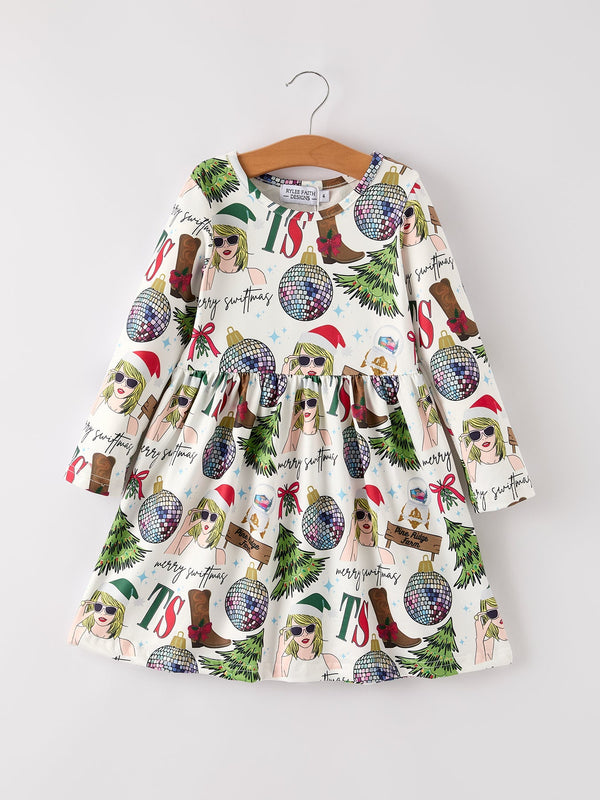 festive-holiday-christmas-ts-print-girls-dress Rylee Faith Designs - Sophia's StyleDress-1